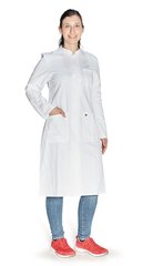 1614 women's lab coats, size 44, Mixed fabric, 50% cotton, 50% polyester