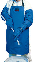 Cryogenic work apron, Blue, length 91 cm, 1 unit(s)