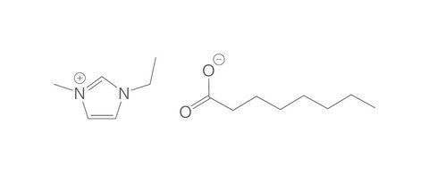 1-Ethyl-3-methyl-imidazolium , octanoate (EMIM OOc), 100 g, glass