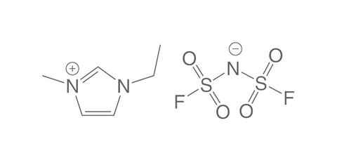 1-Ethyl-3-methyl-imidazolium, bis(fluorosulfonyl)imide (EMIM FSI), 10 g, glass