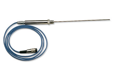 Temperature sensor FE-Cu-Ni, Ø 1.5 mm, with fine silver gasket, length 330 mm