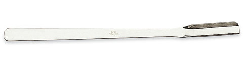 Powder spatula, stainless steel 18/10, scoop 40 x 10 mm, length 170 mm