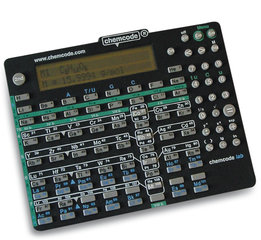 Chemistry-/LifeScience-pocket calculator, Chemcode®, L 136 x W 110 x D 14 mm