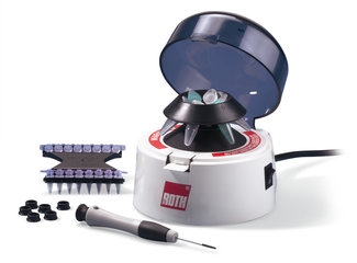ROTILABO®-mini-centrifuge Uni-fuge, 6000/min, 2000 x g, W130xD150xH120 mm