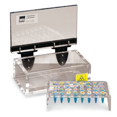 Rack f. Sekuroka® radiation protect. box, Maxi, for 20 ml scintillation vials,