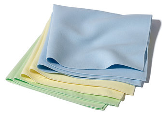Microfibre cloths, green, 40 x 40 cm, 5 unit(s)