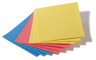 Sponge wipes, yellow, 20 x 18 cm, 10 unit(s)