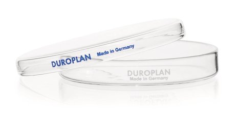 DUROPLAN® petri dishes, borosilicate gl., two pieces, Ø outer 100 mm, H 15 mm
