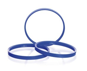 Pouring rings, PP, blue, thread 80, 10 unit(s)