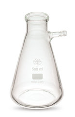 ROTILABO®-suction bottles, 250 ml, borosilicate glass, w. glass hose conn.