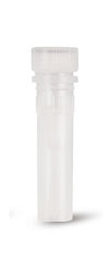 PP reaction vials with screw-on lid, Sterile, free-standing, 0.5 ml