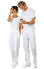 Sekuroka®-ladies and mens trousers, cotton/polyester, boil-proof, size XS