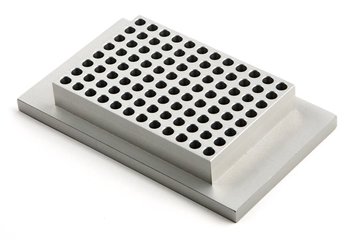 Accessories interchangeable block for 96-well PCR trays and microtiter plates