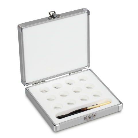 E1 1 mg -  500 mg Set of weights in aluminium case, Stainless steel (OIML)