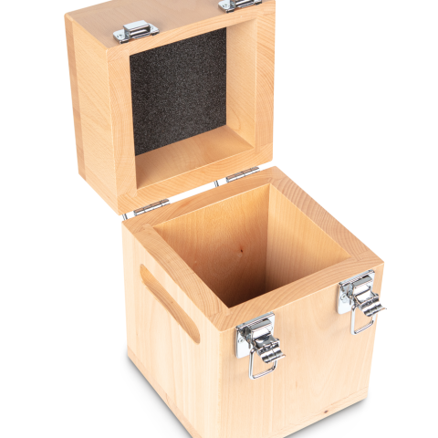 Wooden weight box, 20 kg Beech for  F2 + M1, Cylindrical