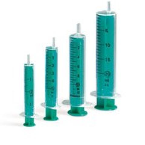 Disposab. syringes Inject® Luer-connect., 10 ml, PP/PE, sterile