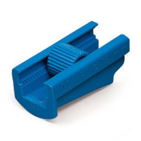 Rotilabo®-tube clamps, polyester, blue, for hose up to Ø 10 mm, 12 unit(s)