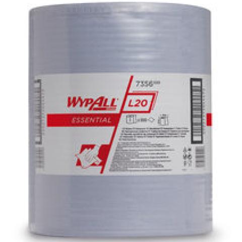 Wypall® L20 Essential disposable, wipes, 2 ply, blue, W 35 cm, 1 unit(s)