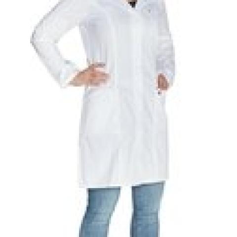 4874 women's lab coats, size 44, 49% cott., 49% polyester, 2% elastolefin