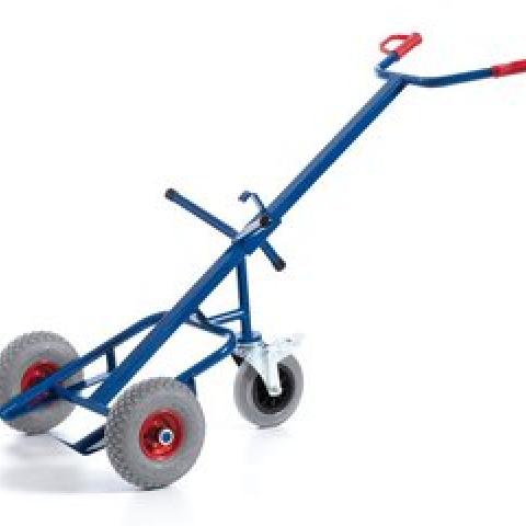 Drum trolley with stabiliser wheel, Pneumatic tyres, 1 unit(s)