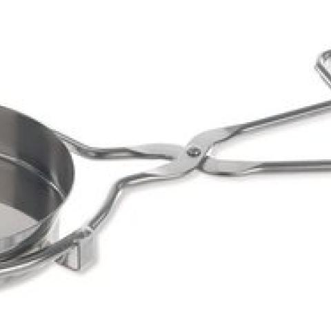 Holding pliers for evaporating dishes, With flat base, 1 unit(s)