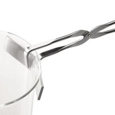 Holding pliers for evaporating dishes, With round base, 1 unit(s)