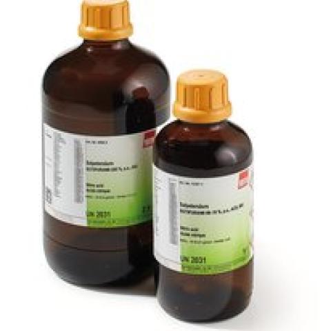 Nitric acid 65 %, ROTIPURAN®, p.a., ISO, max. 0,005 ppm Hg, 1 l, glass