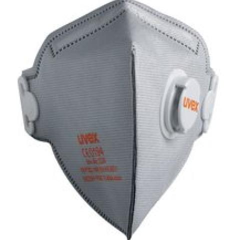 uvex silv-Air c 3220 FFP2 particle mask, Fold-flat mask with exhalation valve