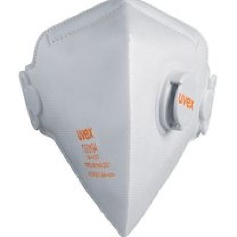 uvex silv-Air c 3210 FFP2 particle mask, Fold-flat mask with exhalation valve