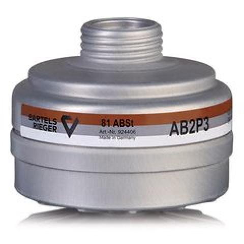 Respiratory filter, In acc. with EN 14387 Type AB2-P3 R D, 1 unit(s)