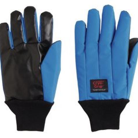 Cryo-Grip® gloves with knitted cuff, Blue, S size, 1 pair