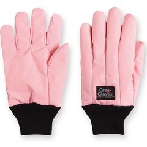 Cryo-Gloves® thermal protection gloves, With knitted cuff, pink, S size, 1 pair