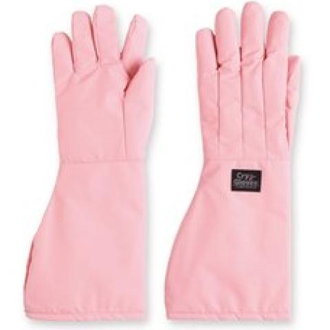 Cryo-Gloves® thermal protection gloves, With cuff, elbow length, pink, XL size