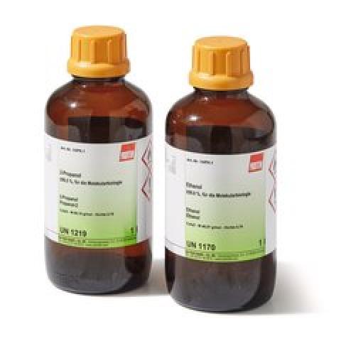 2-Propanol, min. 99,5 %, for molecular biology, 1 l, glass