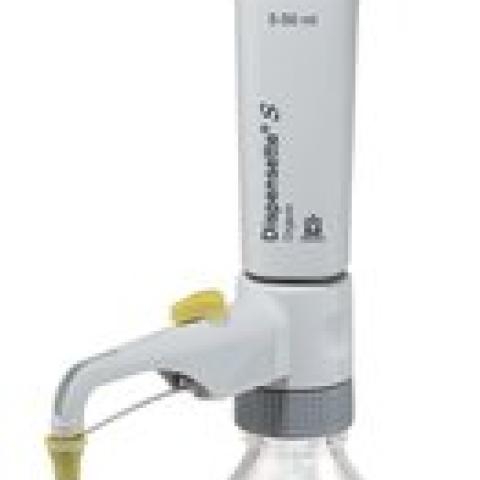 Dispensette® S Organic, digital, with recirculation valve, volume 5-50 ml
