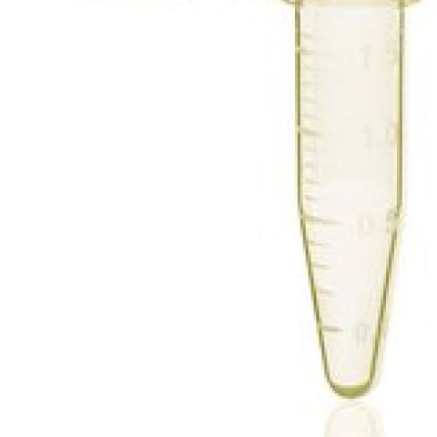 BIO-CERT® reaction vials, 1.5 ml, yellow, 500 unit(s)