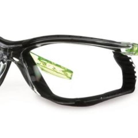 Solus CCS safety glasses, with foam frame, clear, UV protection, 1 unit(s)