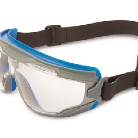 GoogleGear 500 wide-vision goggles, With neoprene band, grey/red, 1 unit(s)