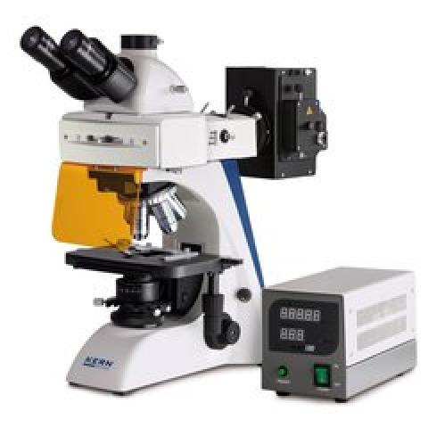 OBN 147 fluorescence microscope, trinocular, B/G excitation filter, 1 unit(s)