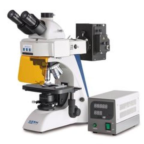 OBN 148 fluorescence microscope, trinocular, B/G/V/UV excitation filter