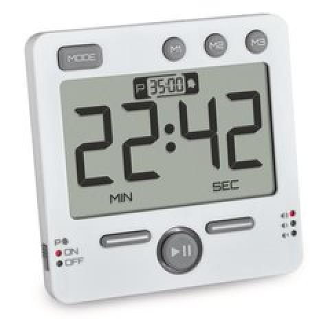Timer/stopwatch,, with pre-alarm, 3 volume settings,, 1 unit(s)