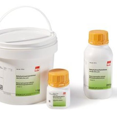 Hydroxyethyl cellulose, 200-450 mPas, powdered, 100 g, plastic