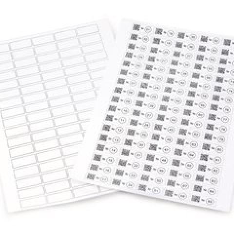 A4 cryogenic labels, white, 33 x 14 mm, 20 sheet(s)