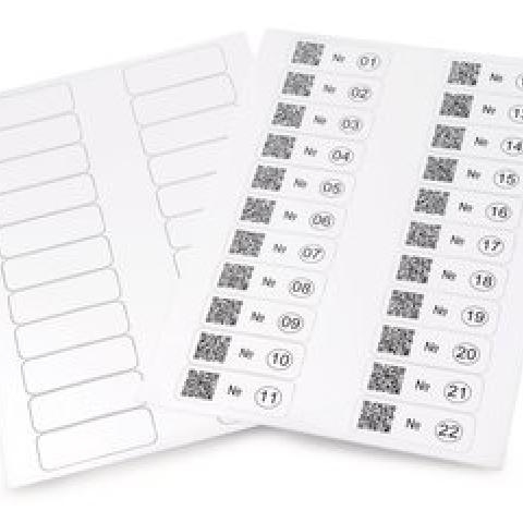 A4 cryogenic labels, white, 67 x 25 mm, 20 sheet(s)