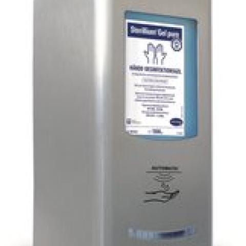 CleanSafe extra touchless dispenser, Stl. steel, touchl., for 1000 ml bottles