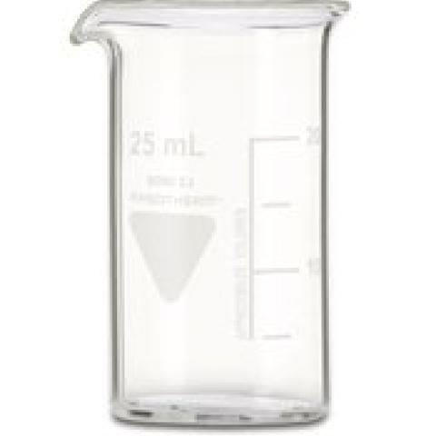 RASOTHERM beaker, tall, 25 ml, 10 unit(s)