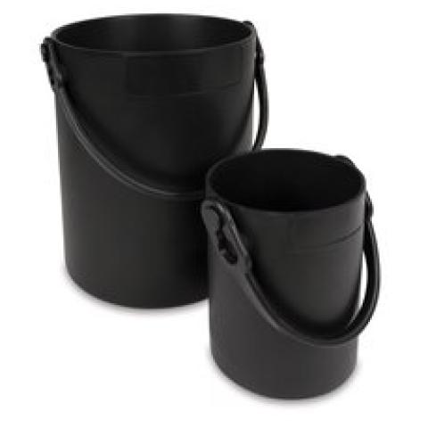 Carrier buckets, For bottles up to 4.5 l, black, 1 unit(s)