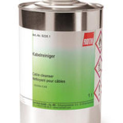 Cable cleanser, For cleaning and degreasing, 1 l, tinplate