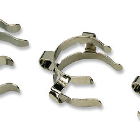 Clamps for conical ground joint, nickel chromi. spring steel, f. joint 14