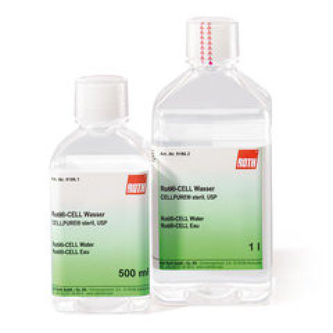 ROTI®CELL Water, sterile, ready-to-use, 500 ml, plastic